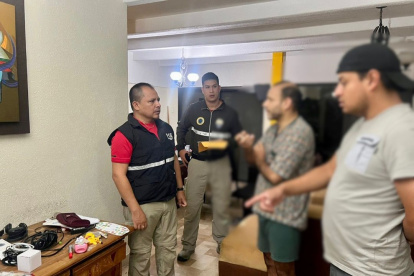 Allanamientos. Previo a la detención de los sospechosos hubo varios allanamientos.