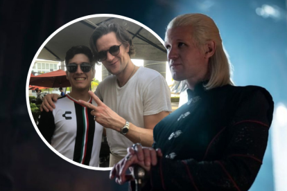 Matt Smith, actor británico, en Ecuador.