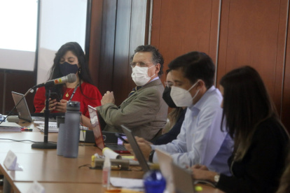 Pruebas. El turno para presentar pruebas este lunes será de Pablo Celi.