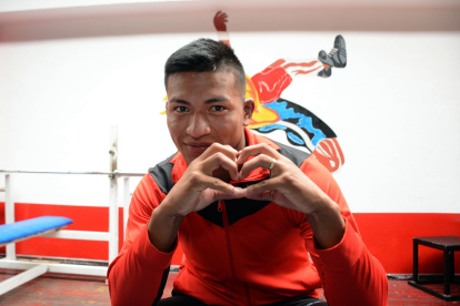 Jorge luce orgulloso su anillo de matrimonio. Dijo que está feliz de haber pasado al ‘grupo de los serios’.