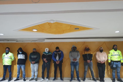 La Policía Nacional señaló en noviembre de 2020 que “mediante acciones de inteligencia” conoció de la existencia de una banda que se identificó como integrantes de El Tren de Aragua. Este grupo también participaba del delito del tráfico de personas para ingresar ilegalmente a Ecuador.