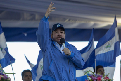 El presidente de Nicaragua, Daniel Ortega, en una fotografía de archivo