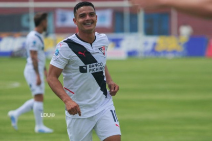 Alexander Alvarado, volante de Liga de Quito, fue uno de los puntos altos de Liga en la temporadas.