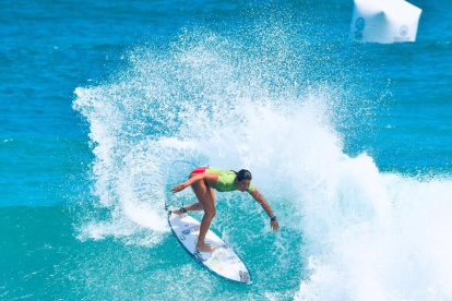 Mimi alcanzó el tercer lugar en el Saquarema Surf Festival tras llegar a las semifinales donde mostró mucho nivel técnico.