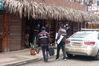 El cuerpo fue encontrado la tarde de este miércoles. La Policía llegó al lugar.