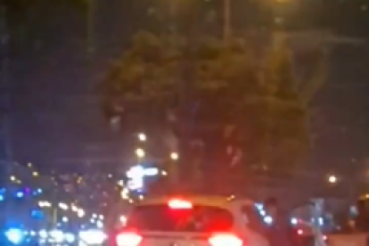 El video del atraco difundido en redes sociales