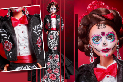 La Barbie luce elegantísima con su traje de charro mexicano