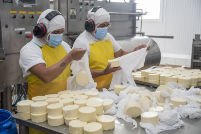 Alpina. La planta donde se elaboran los quesos de la marca Kiosko.