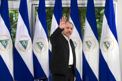 El presidente de Nicaragua, Daniel Ortega, en una fotografía de archivo