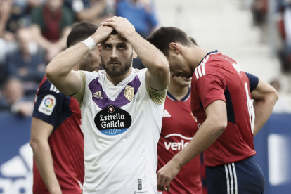 El Valladolid no pudo en su visita ante el Osasuna y empieza a incomodarse en la tabla de posiciones.