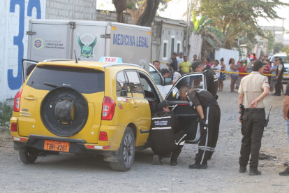 Balean a una persona en la vía Durán Yaguachi.