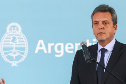 El ministro de Economía de Argentina, Sergio Massa