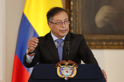 El presidente de Colombia Gustavo Petro, en una fotografía de archivo. EFE/ Mauricio Dueñas Castañeda