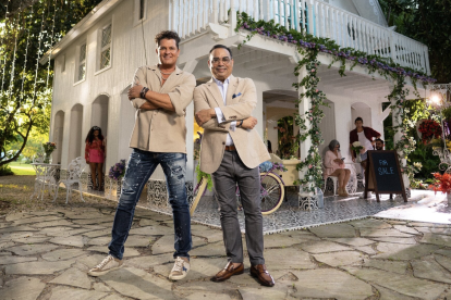 Carlos Vives y Giberto Santa Rosa.
