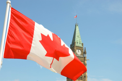 Imagen archivo, bandera de Canada