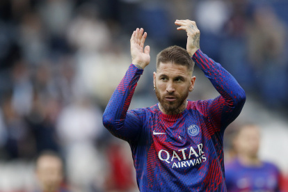 Sergio Ramos, uno de los históricos jugadores de la selección española.