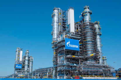 La empresa de gas Rusa