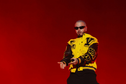 El cantante colombiano J Balvin, en una fotografía de archivo.