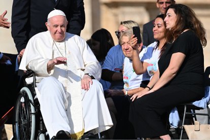 El papa Francisco en una foto reciente en Vaticano.