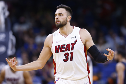 Max Strus  fue uno de los elementos claves para la victoria de Miami Heat ante los Golden State Warriors.
