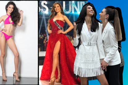 Miss Puerto Rico y Miss Argentina 2019.