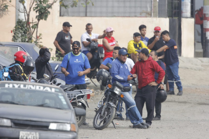Exteriores de la Penitenciaría del Litoral.