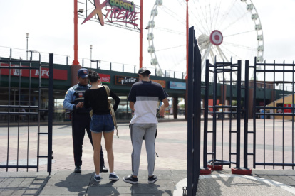 En el Malecón 2000 no se permite el ingreso a los vehículos.