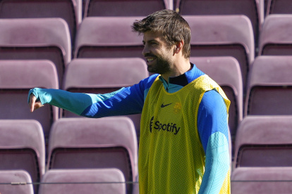 Gerard Piqué ha disputado 615 partidos con la camiseta del club catalán.