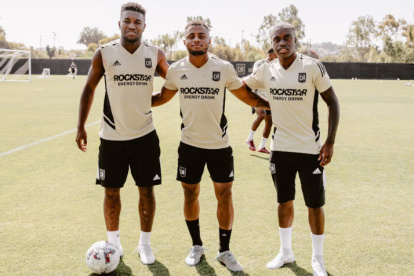 Diego Palacios, José Cifuentes y Jhegson Méndez juegan en Los Angeles FC de la MLS.
