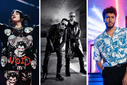 Billie Eilish, Wisin y Yandel y Sebastián Yatra.