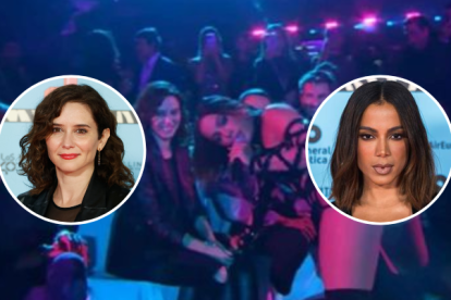 El momento entre Anitta y Ayuso del que todos hablan.