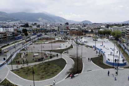 Estructura. El parque tiene una pista de skate, zona para pasear a perros y para ciclear.
