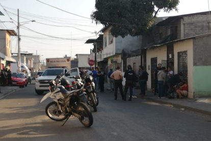 En la cooperativa Jacobo Bucaram se reportó un asesinato.