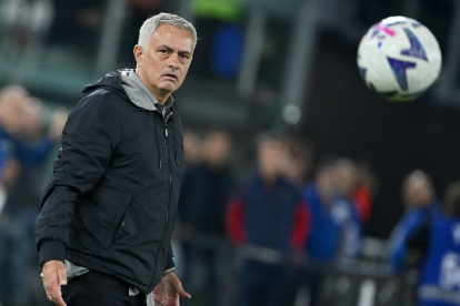 El técnico José Mourino se lamentó tras la caída de la Roma.
