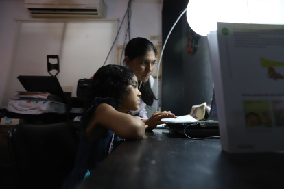 Opción: La Inseguridad en los cantones de Guayaquil y Durán motivó a los padres de familia a que sus hijos permanezcan en sus casas.