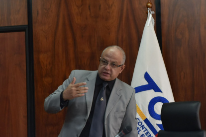 Arturo Cabrera fue presidente del TCE entre junio de 2019 y 2022. Fue reemplazado por Fernando Muñoz.
