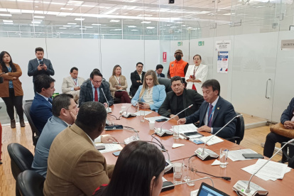 Jornada. La discusión se llevó en la sesión de la Comisión de Fiscalización, realizada ayer de forma presencial.