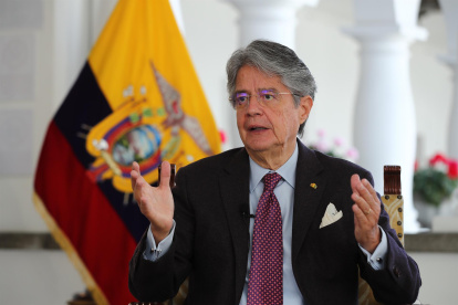 El presidente de Ecuador, Guillermo Lasso, en una fotografía de archivo.