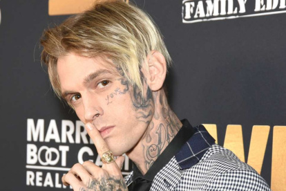 AARON CARTER, 2019. (FOTO: PRESLEY ANN/GETTY IMAGES FOR WE TV)