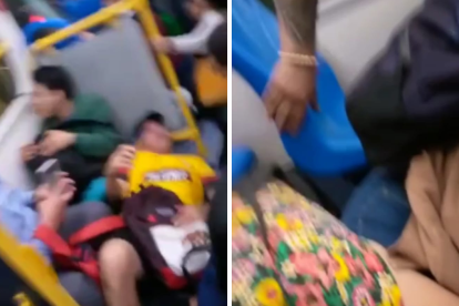 Al mediodía de este miércoles 9 de noviembre se viralizó una grabación en la que se escuchan disparos y gritos de usuarios