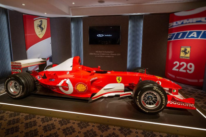 El monaplaza de Ferrera por el que se pegó $ 13 millones.