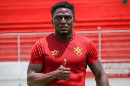 Roberto Ordóñez está emocionado por el momento que vive con Aucas.