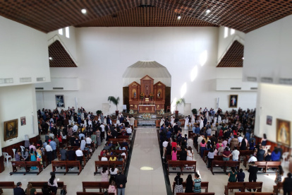 Actividad. El sábado pasado se cumplió el matrimonio colectivo.