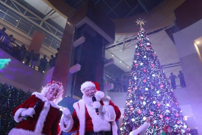El centro comercial Mall del Sur abrió la temporada navideña