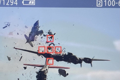 El programa incluía un desfile de aviones bombarderos, entre ellos el B-17, seguido de escoltas de cazas, incluido el P-63