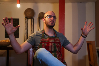 El chef Juan Sebastián Pérez, propietario del restaurante "Quitu", en Quito (Ecuador), en una fotografía de archivo.
