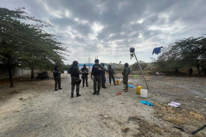 El supuesto alias “Lágrima” se escondía en una casa de construcción mixta en el sector denominado Santas Vainas