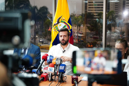 El ministro de Economía y Finanzas, Pablo Arosemena, explicó los alcances del a Proforma.