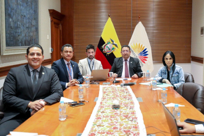 Parte del Consejo de Administración Legislativa en una reunión de trabajo, el 10 de noviembre pasado.