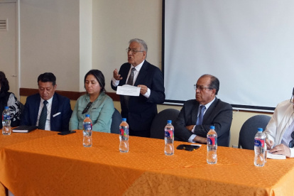 Reunión. La tarde de este lunes 14 de noviembre, el comité socializó los lineamientos de seguridad que persiguen.